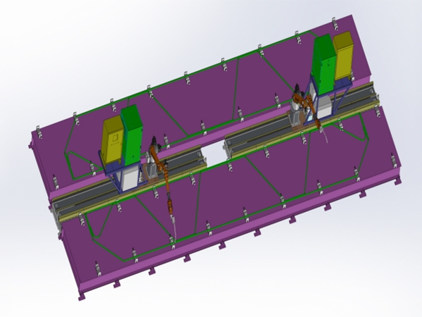 滑台式骨架焊接机器人